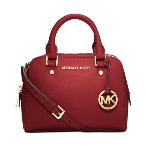 michael kors red small bag